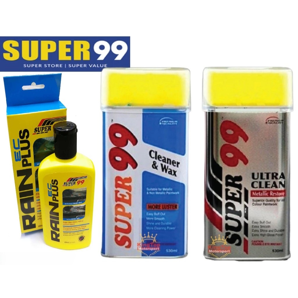 530ML Soft Super 99 Luster Cleaner Wax Cleaner Wax Super 99 Ultra Clean Metallic Restore Soft 99