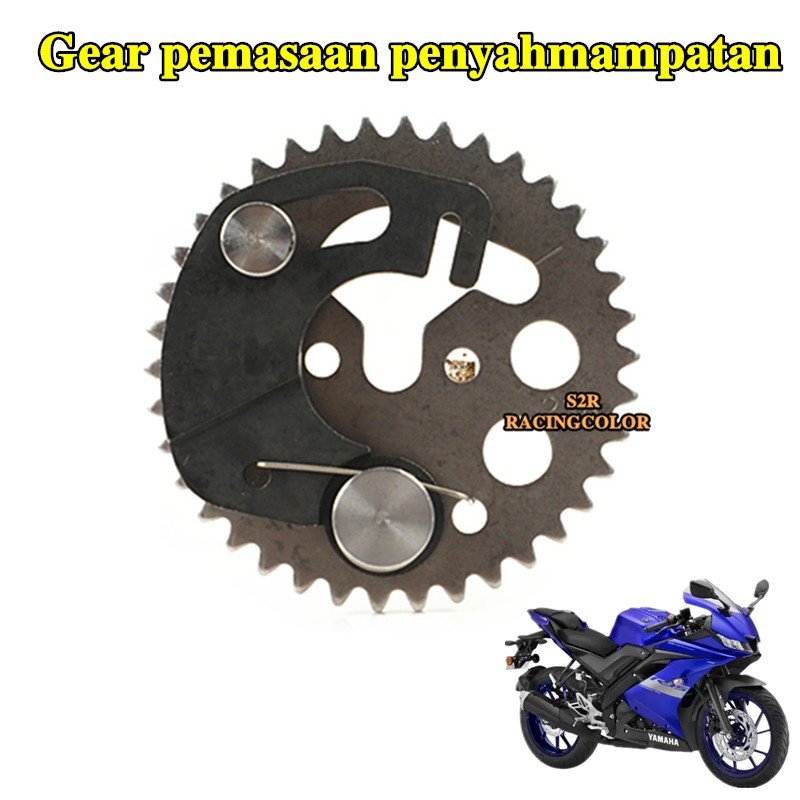 TIMING GEAR / CAM GEAR / DECOMPRESSION ASSY สําหรับ Yamaha Y15 MT15 Y16 R15 NVX155 NMAX155