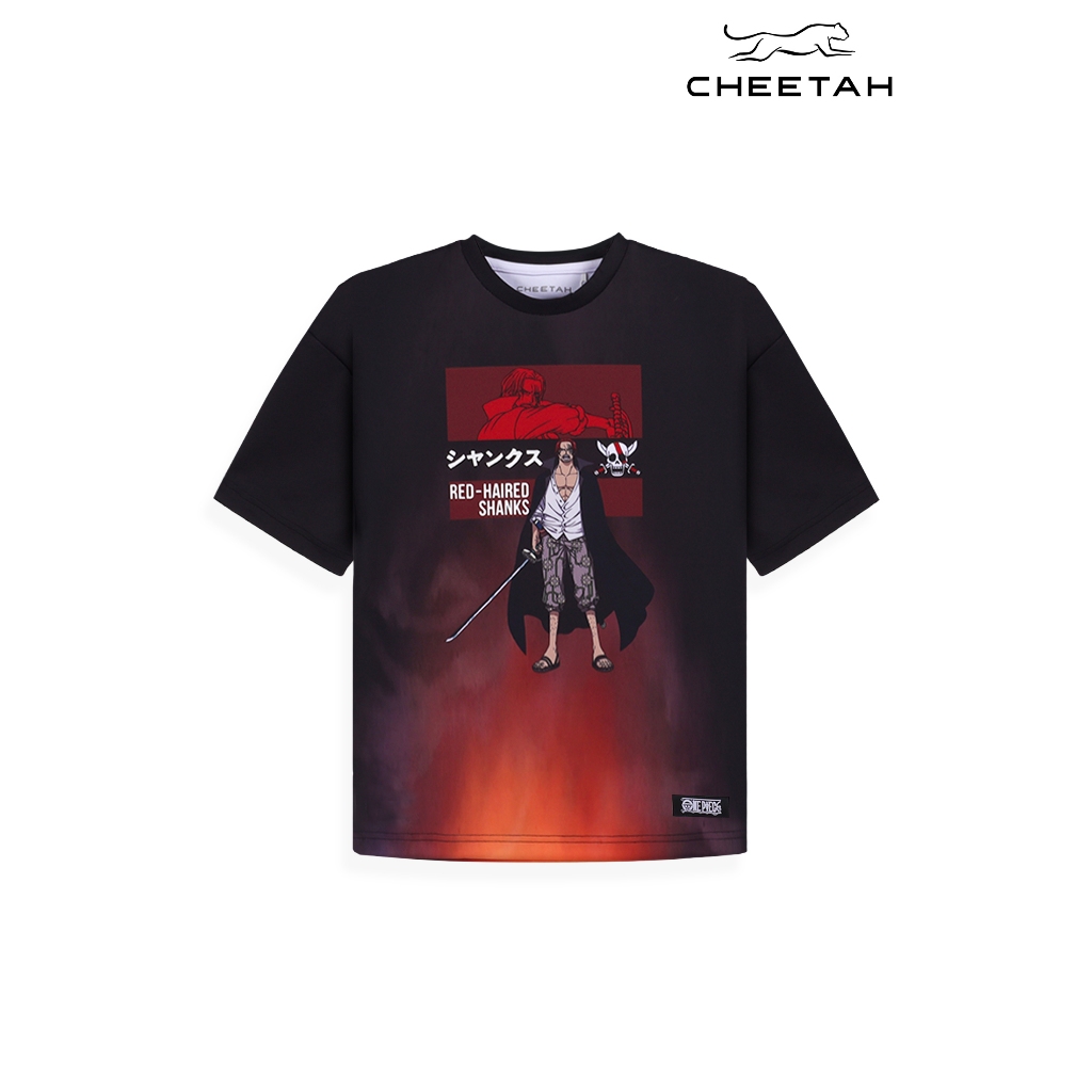 Cheetah Kids Boy One Piece Baju เสื้อยืด Kanak-Kanak Lelaki ขนาดใหญ่ Fit - CJ-93858