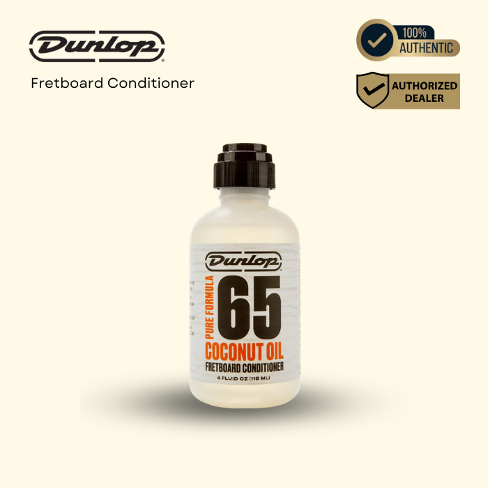 Jim Dunlop Pure Formula 65 ครีมนวดผมน้ํามันมะพร้าว - 4oz (6334 / Fret Board)
