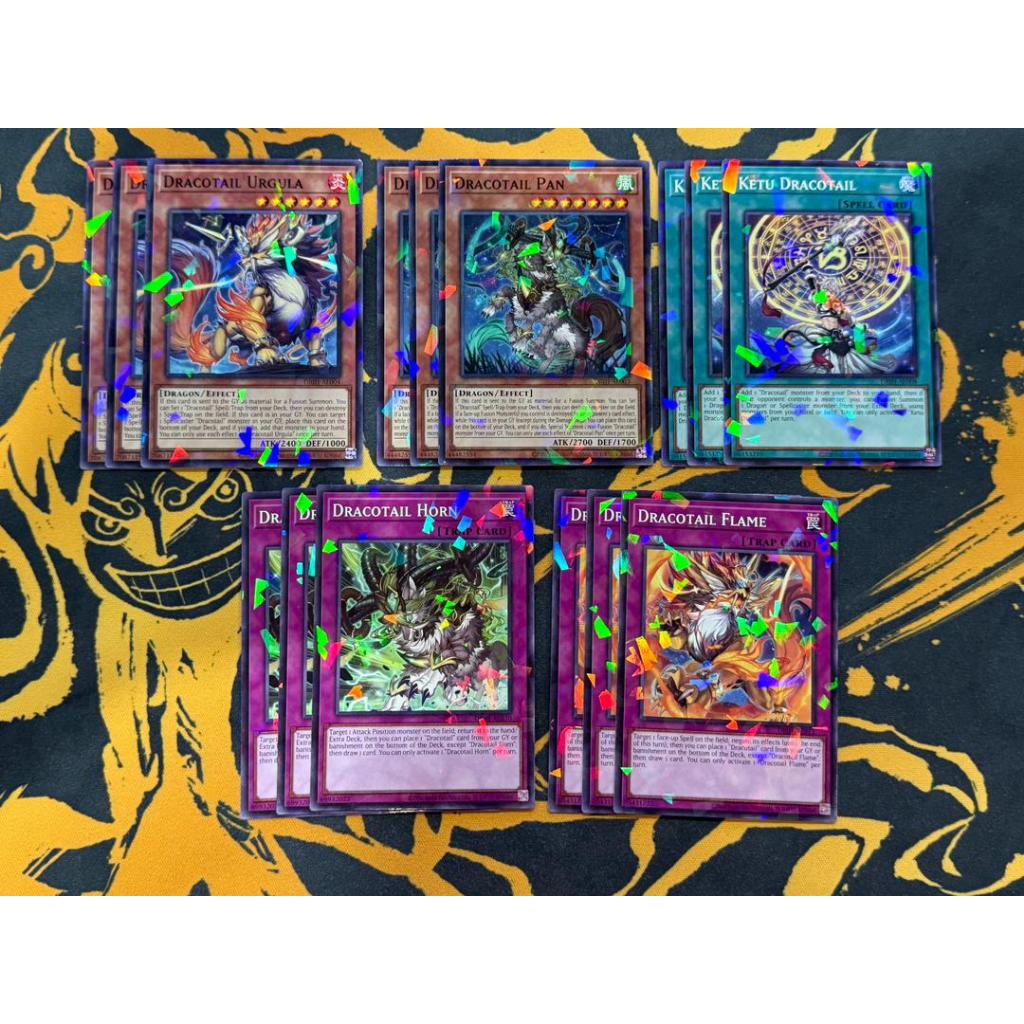 YUGIOH AE DBJH Set Dracotail ชุดขนานธรรมดา