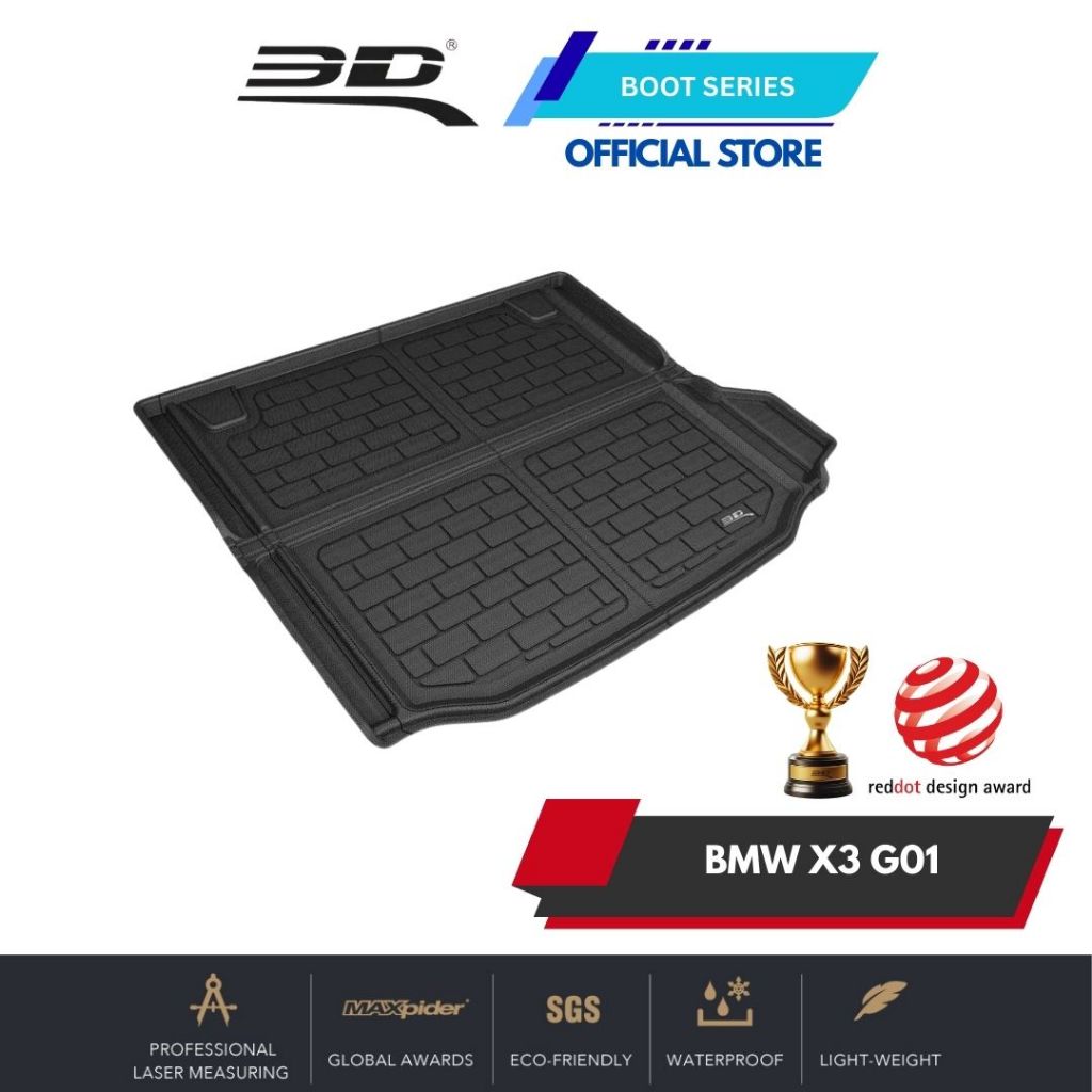 3D BOOT Liner BMW X3 G01 (2018 - 2025)