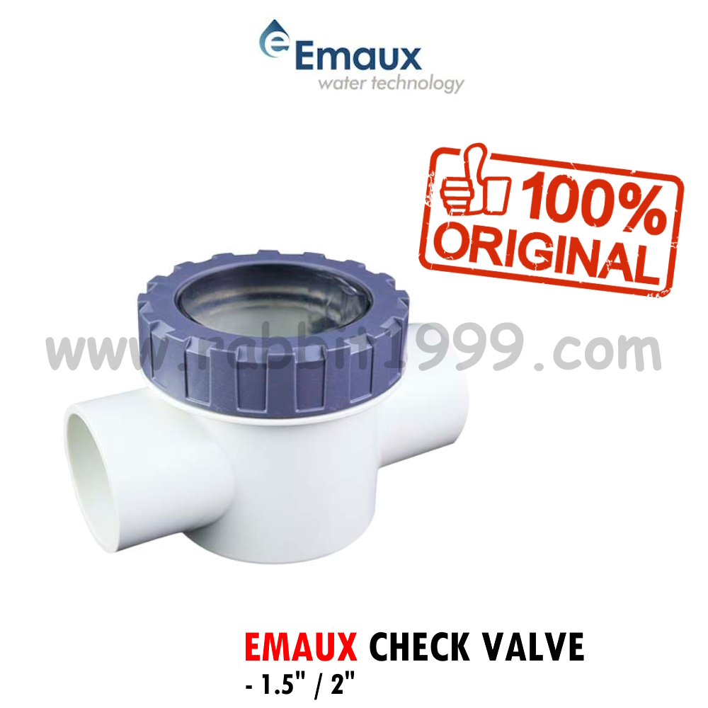 EMAUX CHECK VALVE - EMAUX V40 / EMAUX check valve 1.5" / EMAUX check valve 2" / EMAUX V50 / EMAUX V5