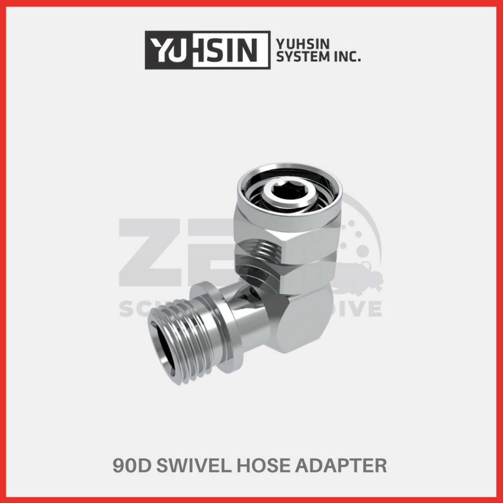 Zen Scuba YUHSIN Sidemount Scuba Diving Regulator 90D Swivel hose Adapter