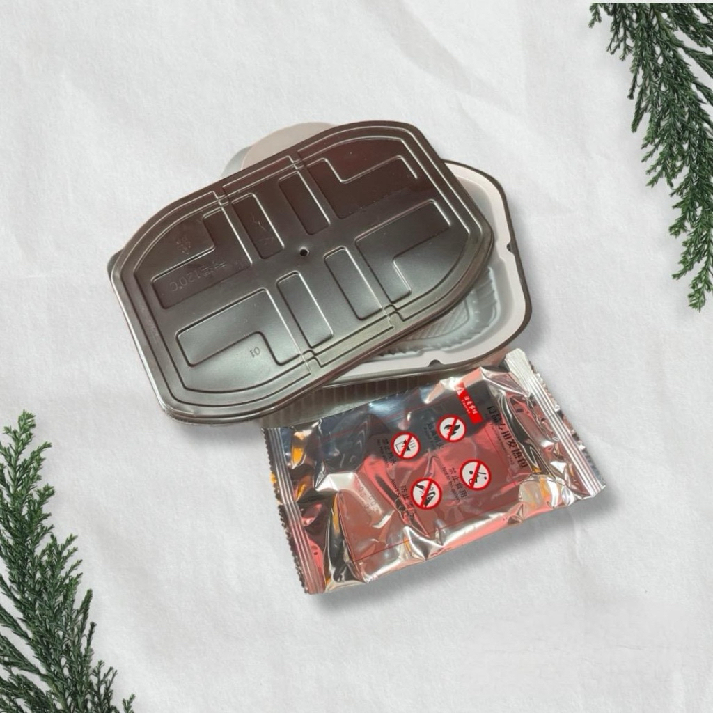 Self Heating Container/ Self Heating Meal Box/เครื่องอุ่นอาหารและแผ่นความร้อน/ Kembara Meal Pack