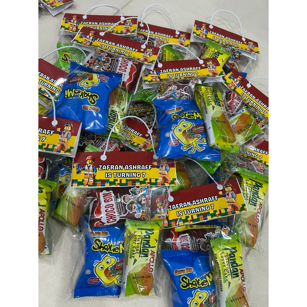 Goodies Bag Birthday Aqiqah Teachers Day Wedding (craftsbynar)