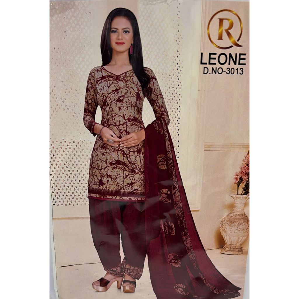 PUNJABI SUIT MATERIAL BROCKET 106 @RV