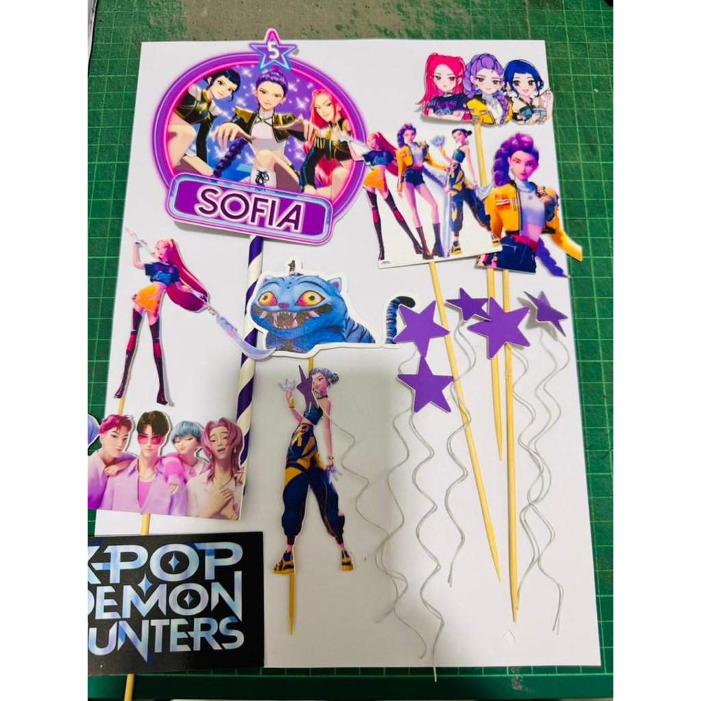 เค้ก TOPPER KPOP DEMON HUNTER