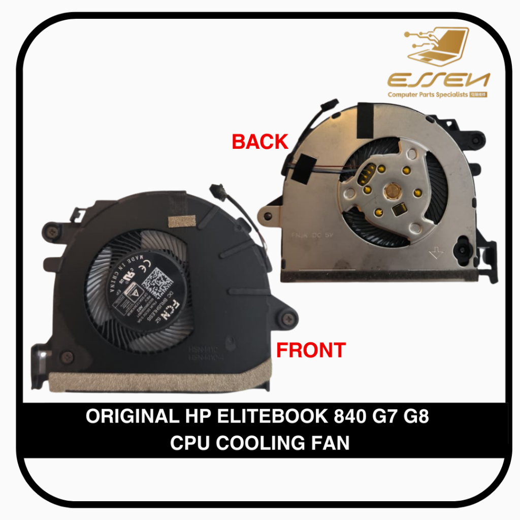 HP ELITEBOOK 840 G7 G8 CPU COOLING FAN