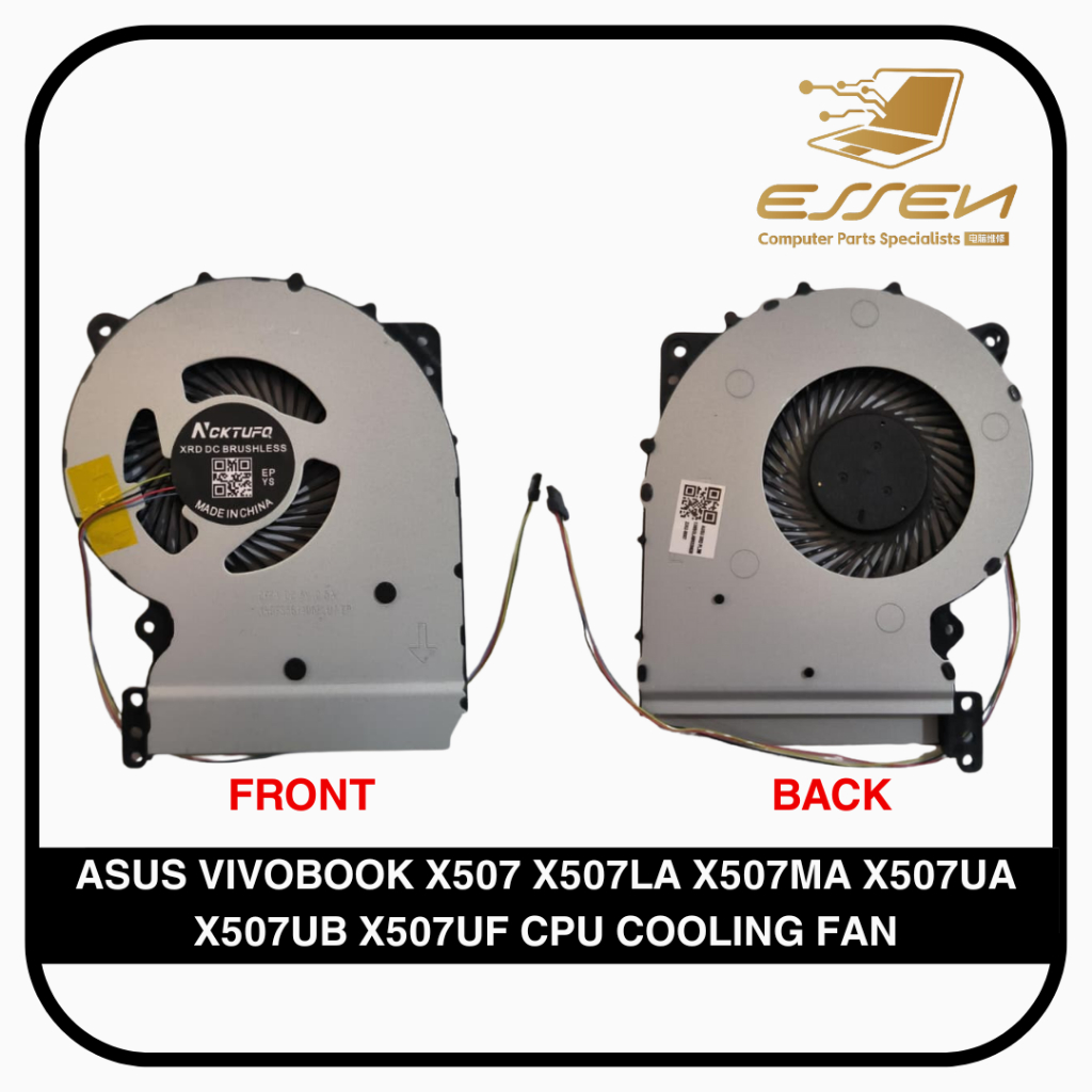 ASUS VIVOBOOK X507 X507LA X507MA X507UA X507UB X507UF พัดลมระบายความร้อน CPU