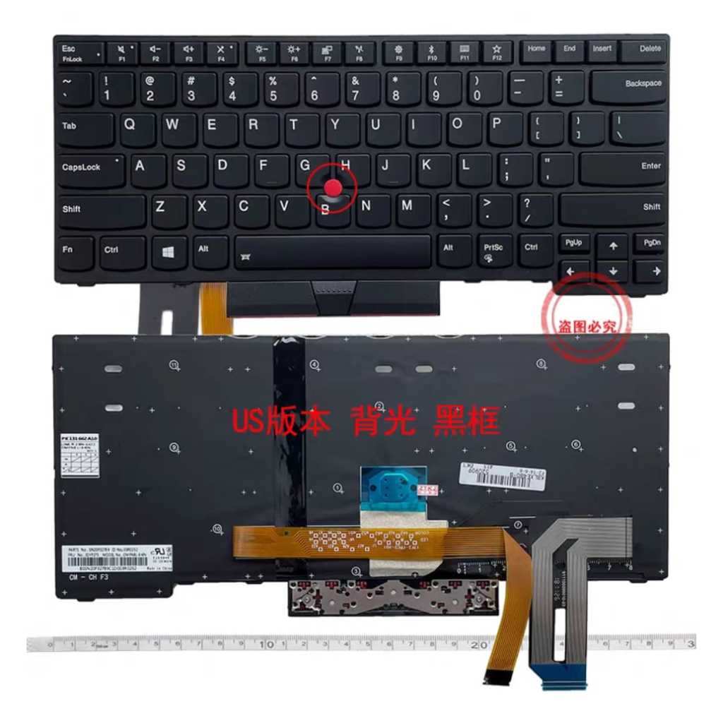 Lenovo Thinkpad T14/T14 Gen 1/T14 Gen 2 P14S/P14S Gen 1/P14S Gen 2 แล็ปท็อปคีย์บอร์ดภายในพร้อม Backl