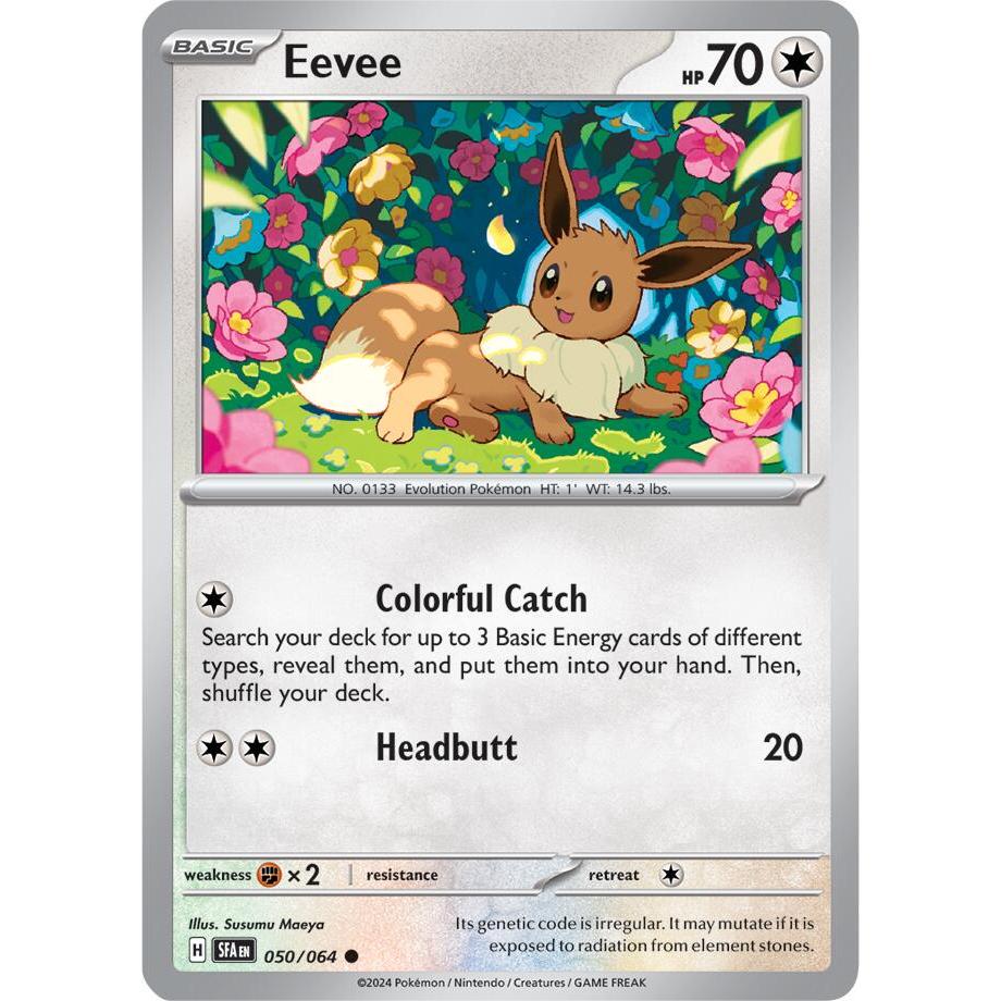 Eevee 50 Pokemon Shrouded Fable: Pokemon TCG