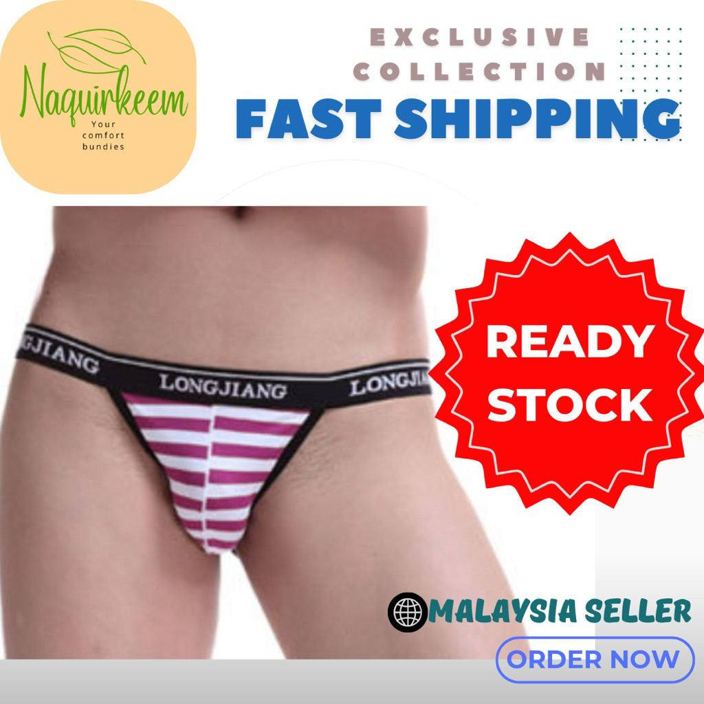 NaquirkeeM Men Jockstrap Breathable G-String Men Thongs