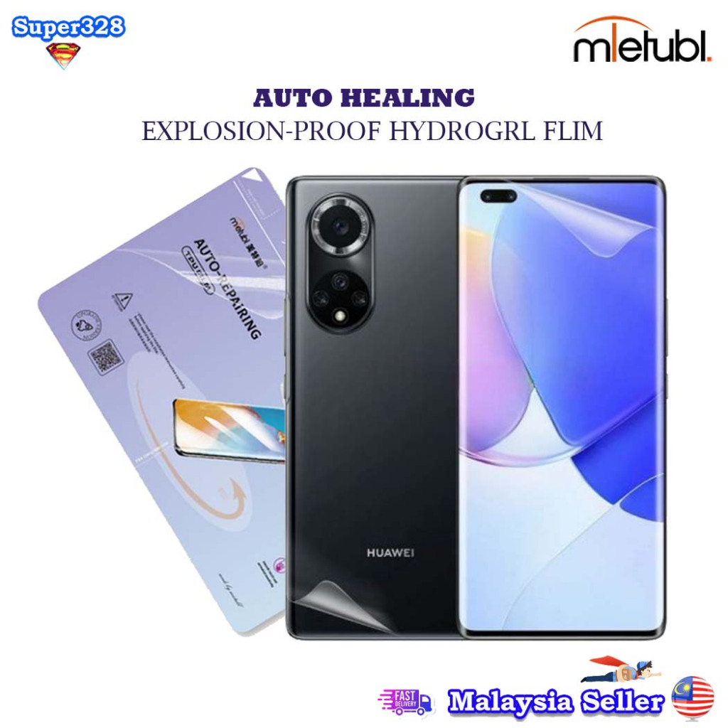 Huawei Nova 9 Pro 9 SE 9 8 SE 8 8i 7i 7 6 SE Auto Healing ป้องกันการระเบิด Soft Hydrogel ป้องกันหน้า
