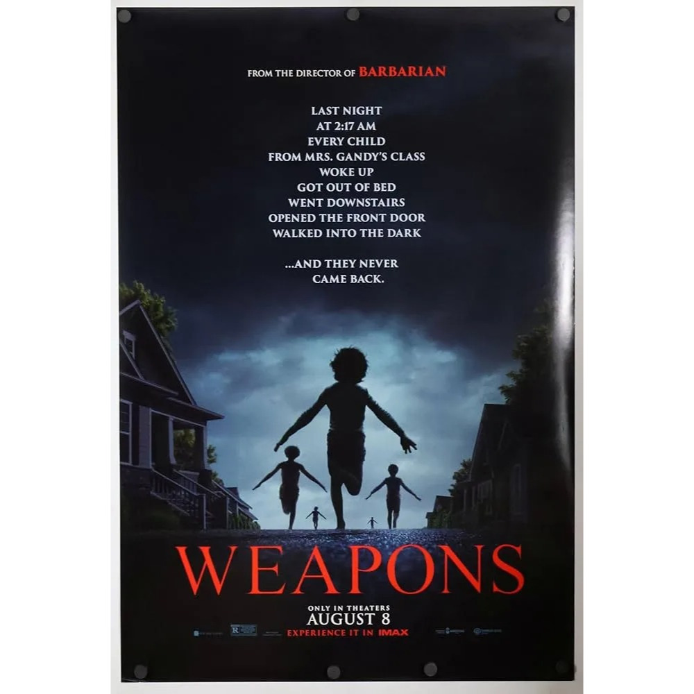 อาวุธ E-DVD (2025) ENGLISH MOVIE: (Josh Brolin/Julia Gana) (สยองขวัญ/สยองขวัญ/Suspicion) (HD DVD)