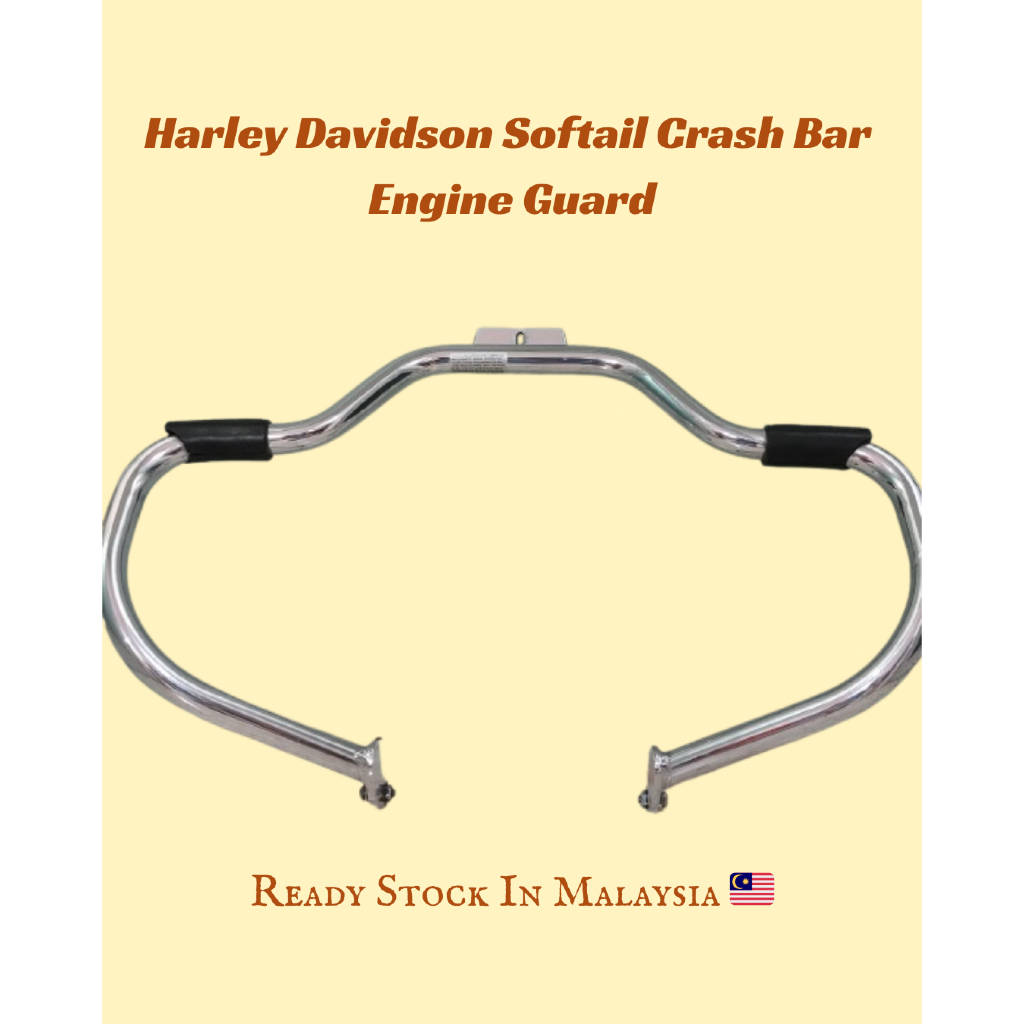 การ์ดเครื่องยนต์ Harley Davidson Softail Crash BAr ล่วงหน้า