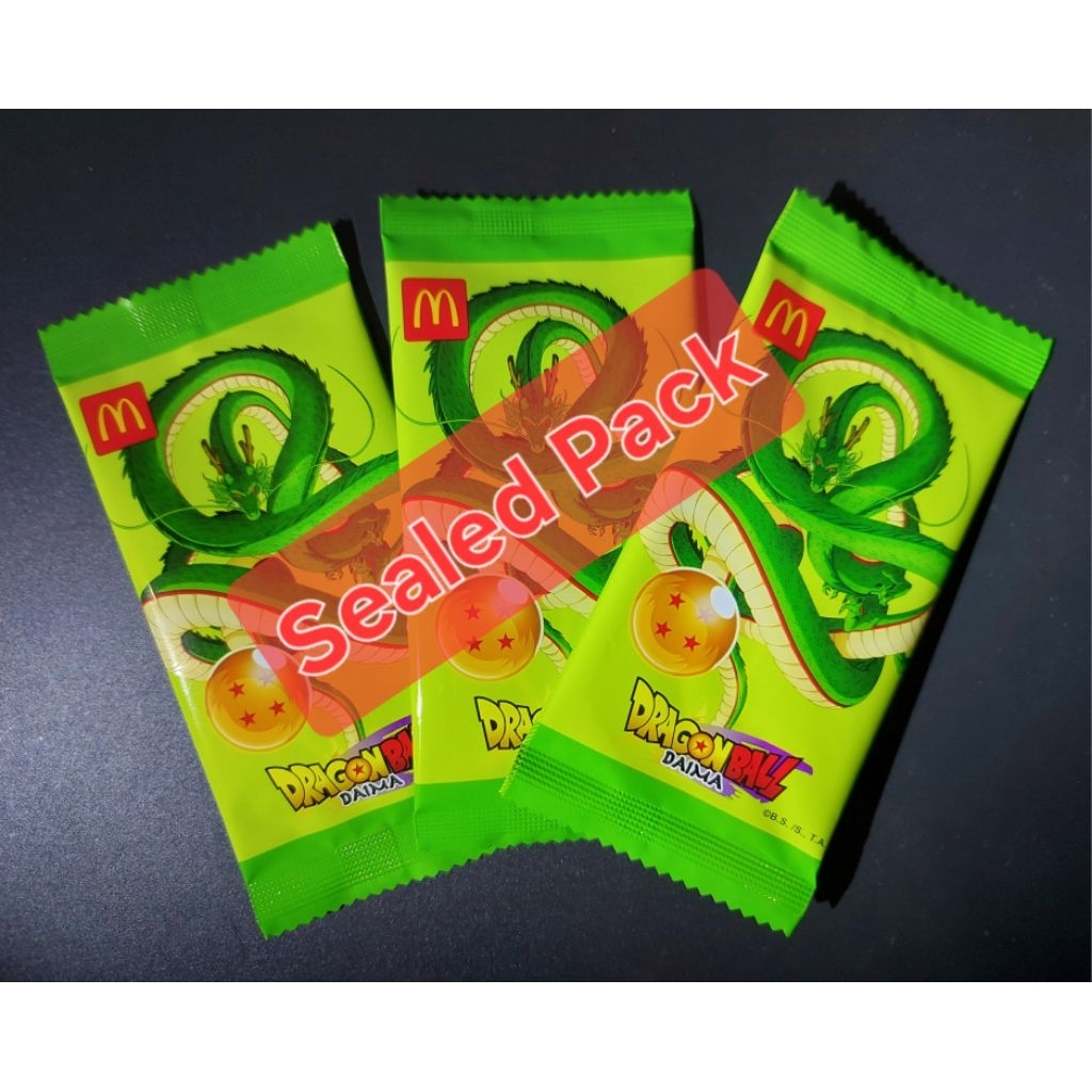 Mcdonals Dragon Ball Daima Collection Card Limited Edition (แพ็คปิดผนึก)