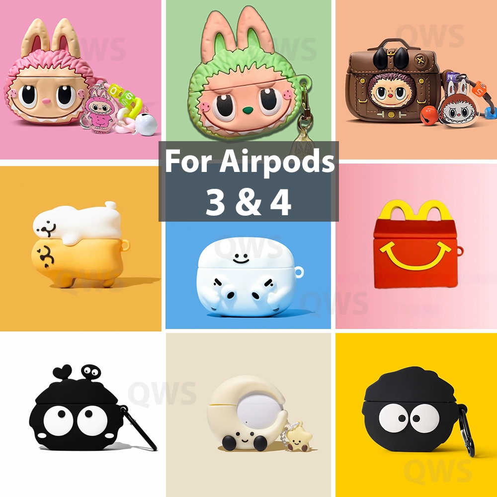 Airpod 4 Case Airpod 4 เคสการ์ตูน Airpod 3 ปลอกการ์ตูน Airpods 3 ฝาครอบป้องกัน airpods 3 เคส