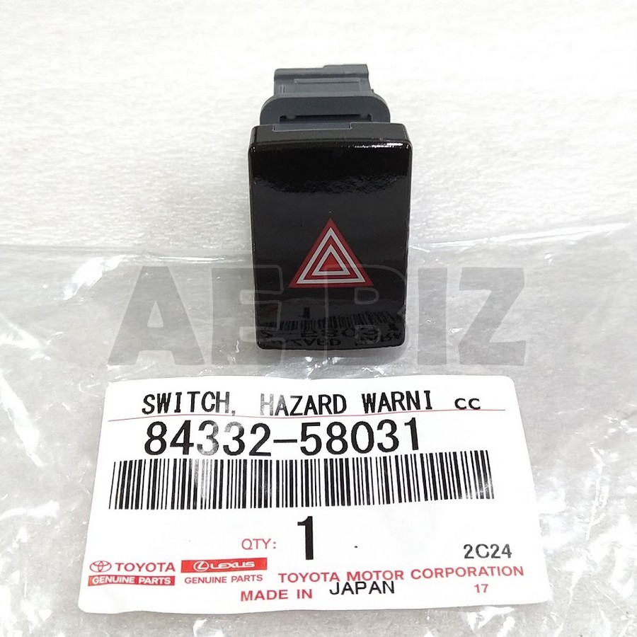 TOYOTA ALPHARD VELLFIRE AGH30 GGH30 AYH30 HAZARD WARNING SIGNAL SWITCH 84332-58031