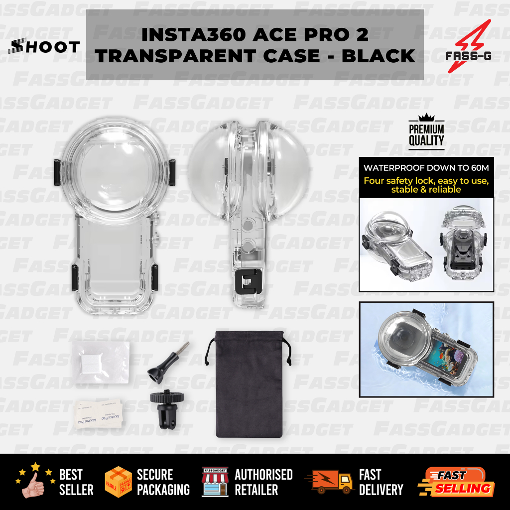 เคส Insta360 X5 Invisible Dive (Shoot)