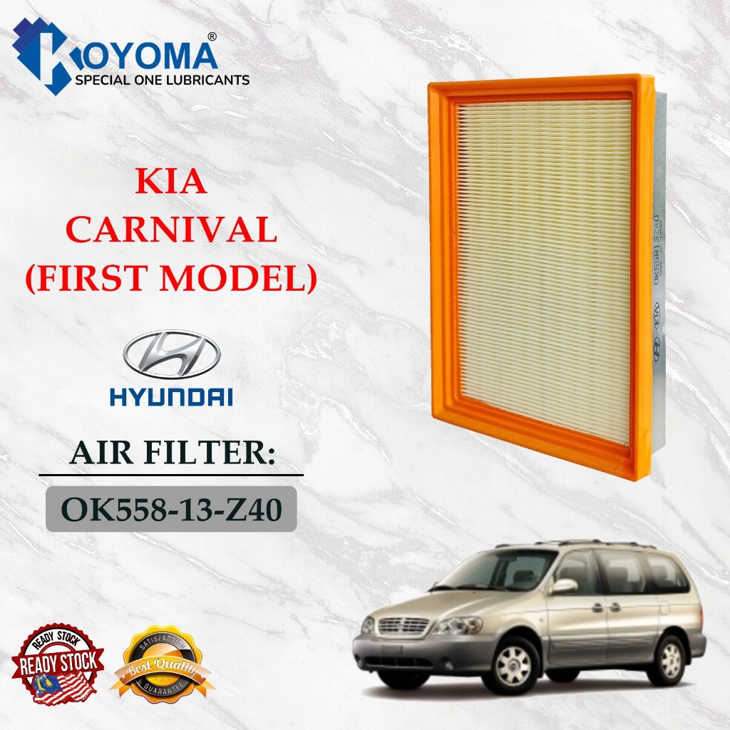NAZA IRA,KIA CARNIVAL AIR FILTER(OK558-13-Z40)