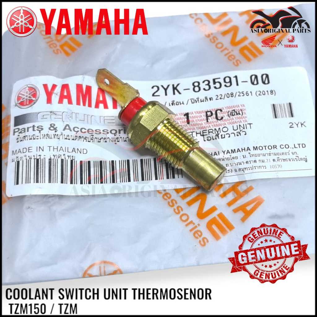 YAMAHA TZM150 TZM COOLANT SWITCH THERMOSENSOR 2YK-83591-00 สวิตช์อุณหภูมิน้ําเซ็นเซอร์ความร้อน
