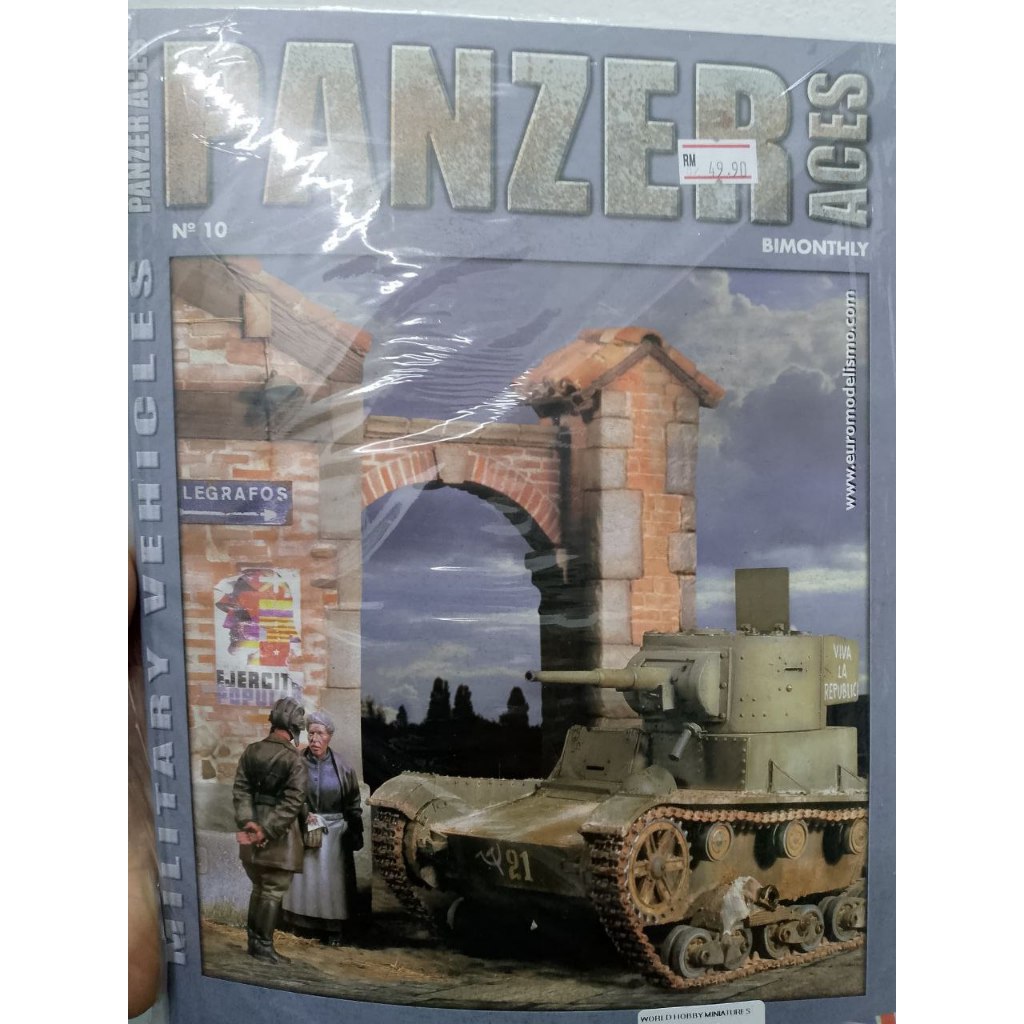 หนังสือ Euro Modelismo Panzer Aces 10