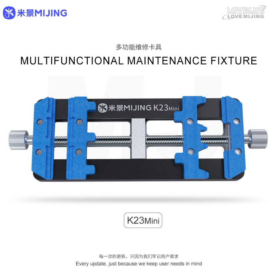 MIJING K23 อุปกรณ์บํารุงรักษาเมนบอร์ดมัลติฟังก์ชั่นขนาดเล็กพร้อมตําแหน่ง IC