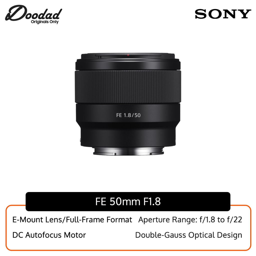 Sony FE 50mm f/1.8 SEL50F18F Sony MY รับประกัน 1 ปี