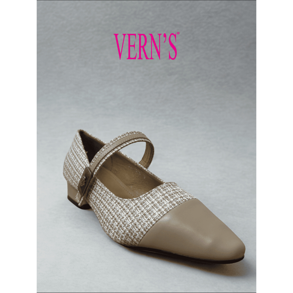VERNS Kasut Low Heel Sandals (S30023810)