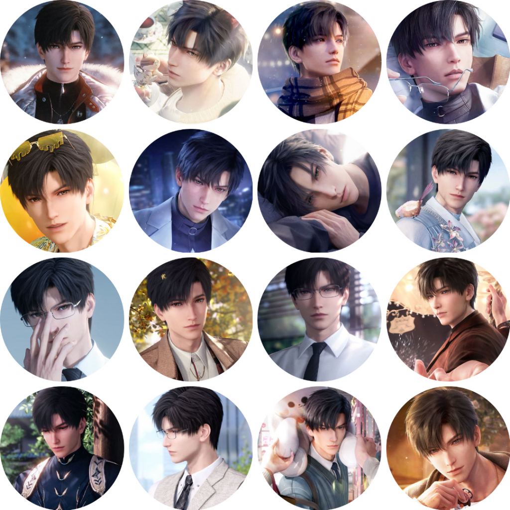 Zayne ป้ายปุ่ม Love and Deepspace 58mm