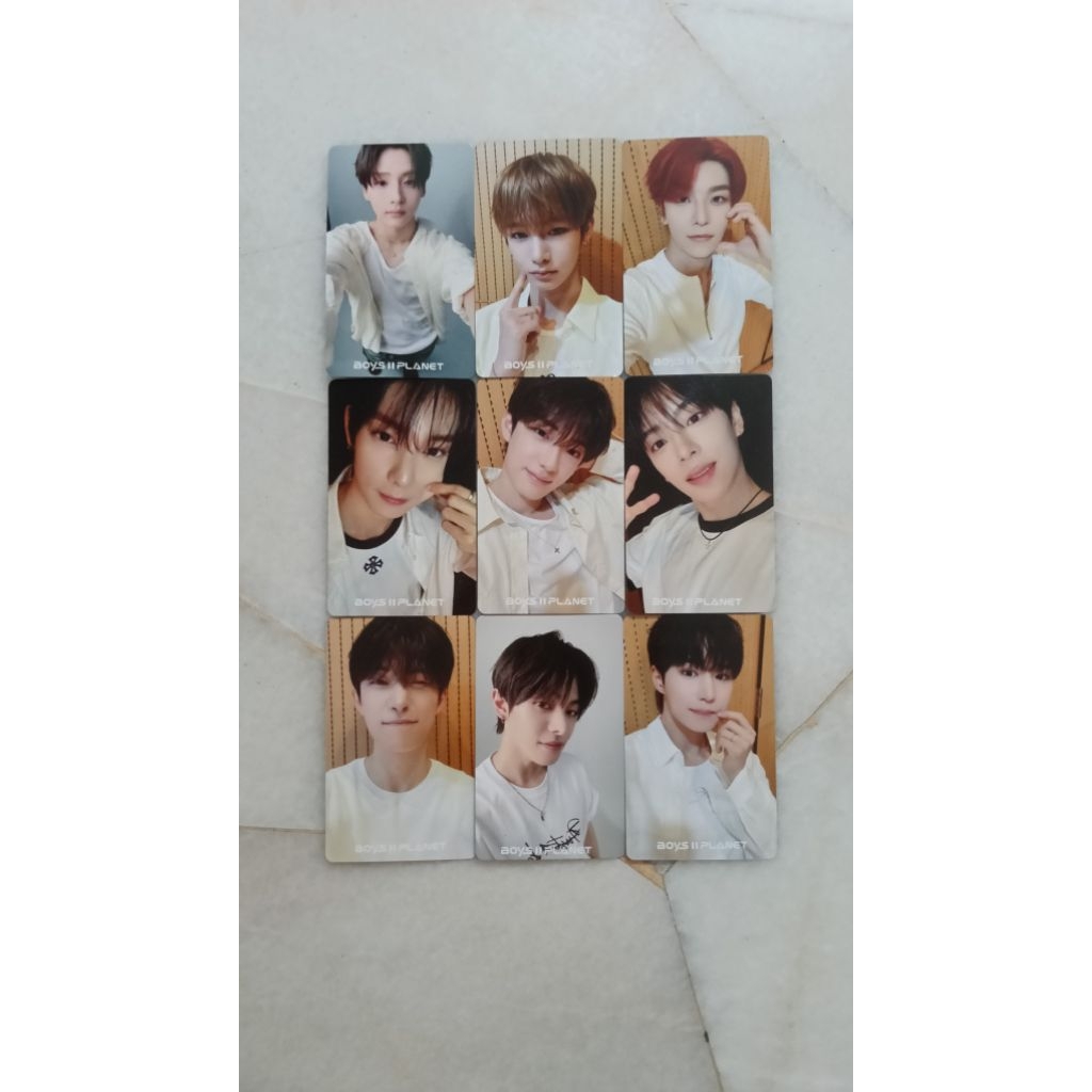 BOYS2PLANET การ์ดดาวเคราะห์ Station 11 unofficial photocard photo card Boysplanet Boys Planet 2