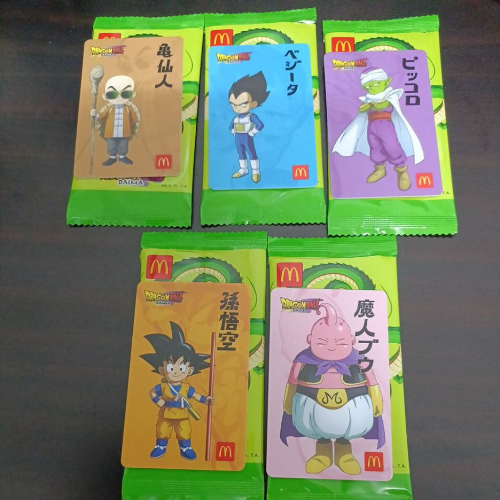 การ์ด Dragon Ball Daima ของ McDonald
