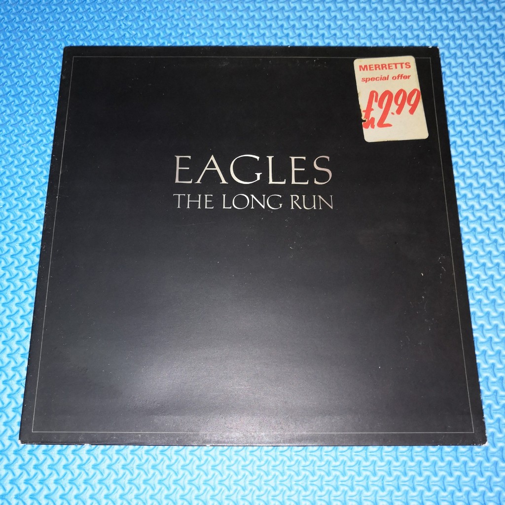 Vinyl LP Eagles - The Long Run [1979] Piring Hitam 黑胶机片
