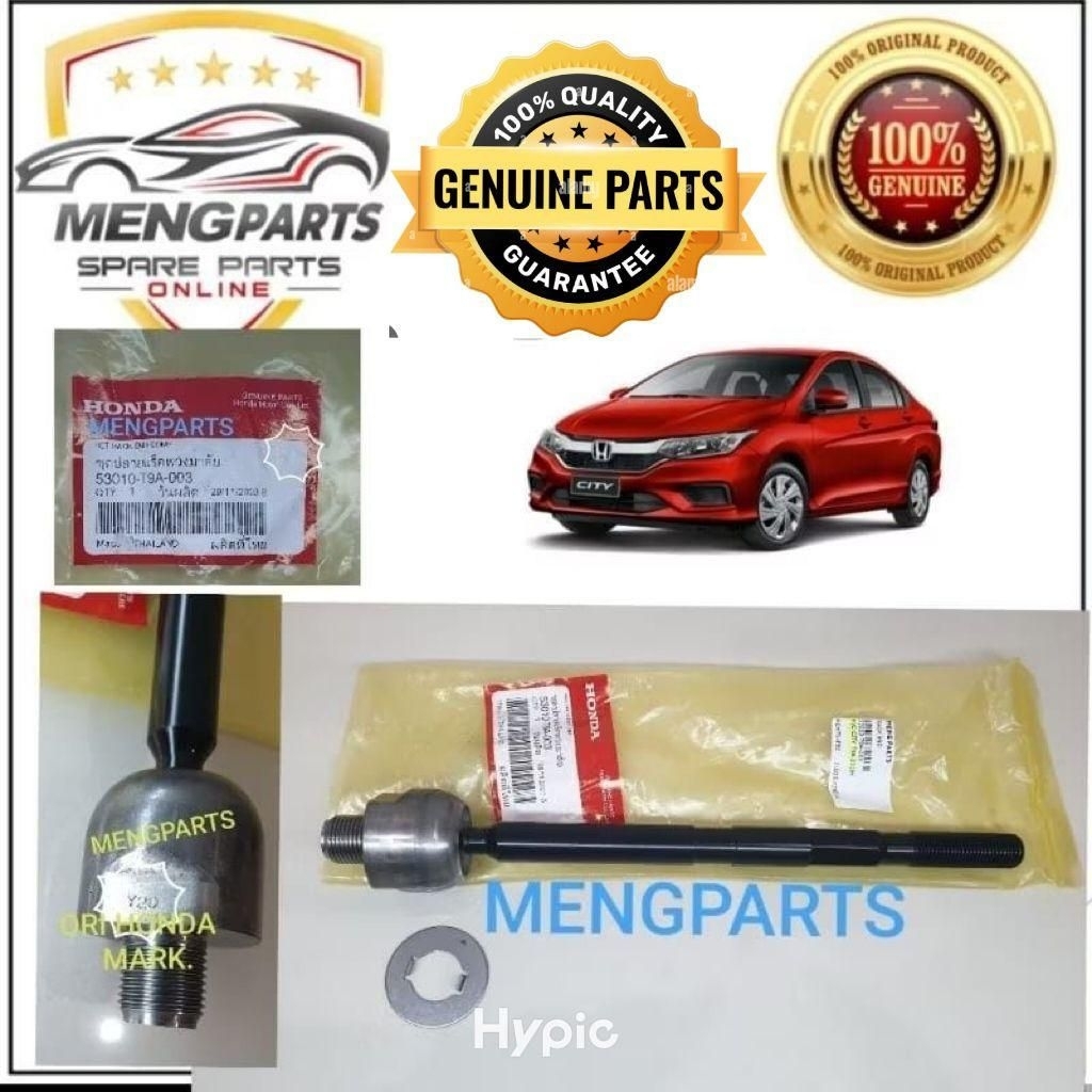 *HONDA CITY GM6 T9A JAZZ GK T5A 2013Y-2017Y RACK END T9A . TIE ROD *PRICE สําหรับ 1PC * 53010-T9A-00