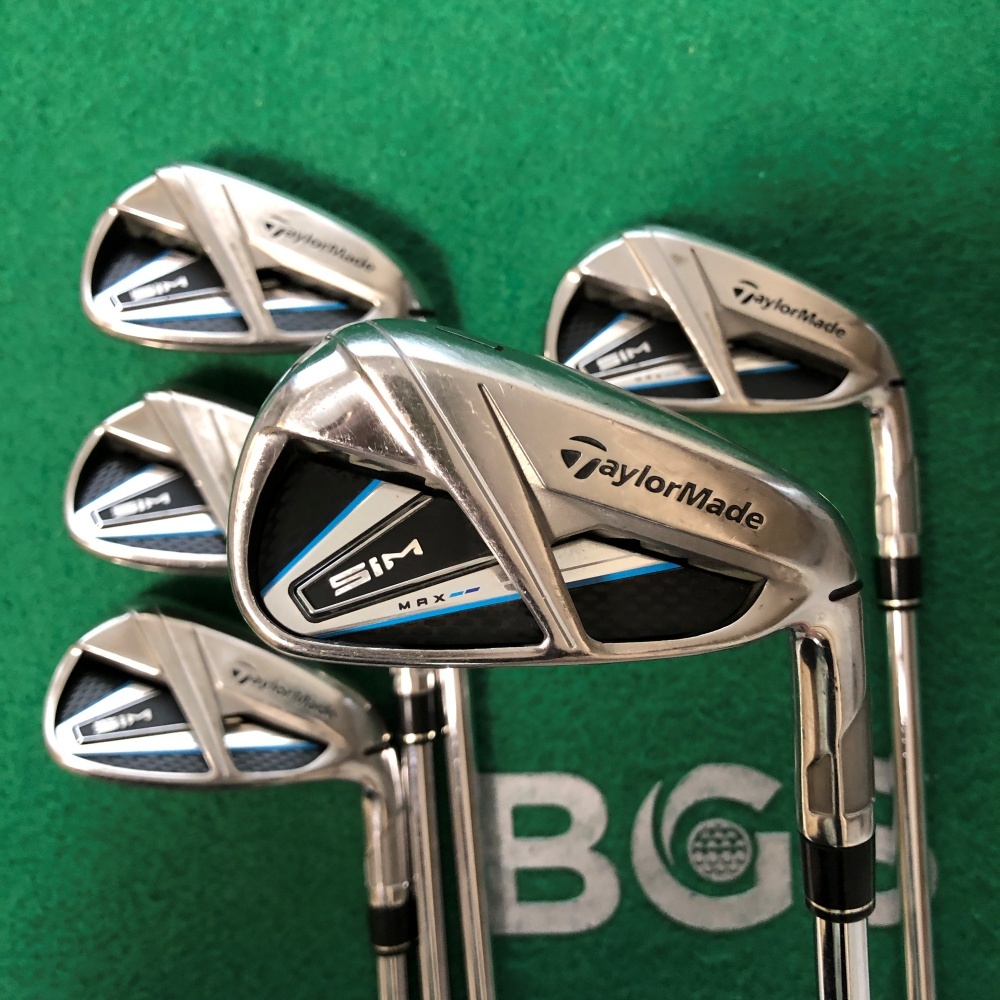 🇯🇵TaylorMade SIM MAX เตารีดชุด 6-9,P KBS MAX 85 FlexS มือสอง