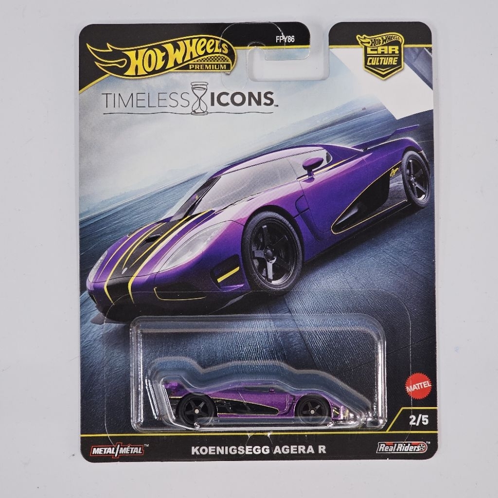 HOT WHEELS PREMIUM KOENIGSEGG AGERA R TIMELESS ICON