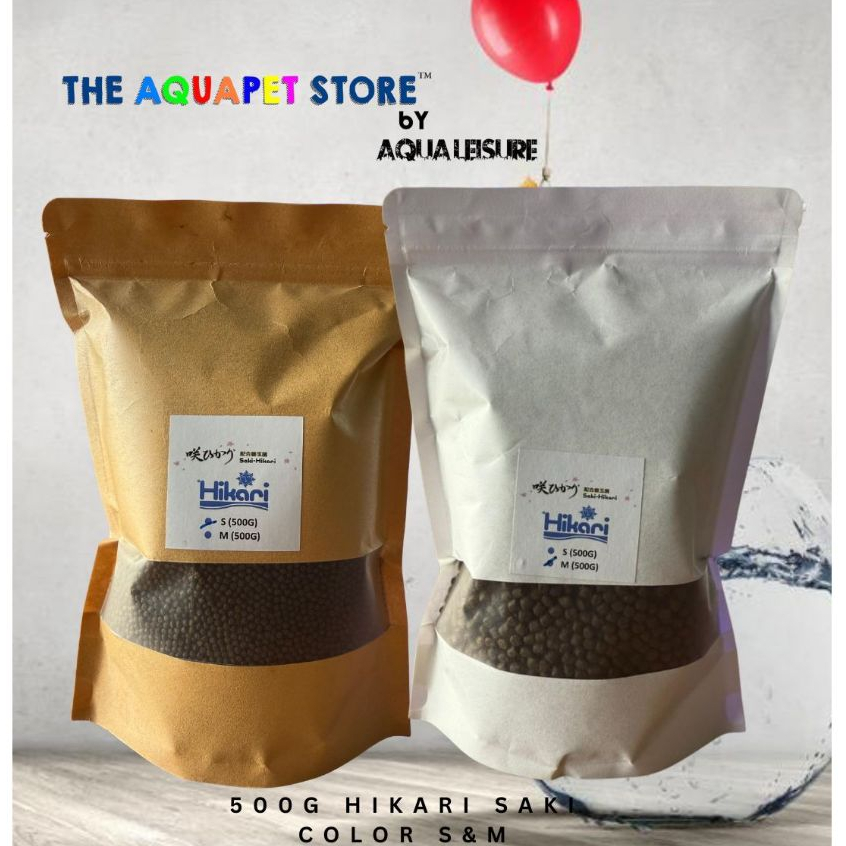 (500g repack) HIKARI Saki Hikari Color Enhancing อาหารปลาคาร์ฟชนิดลอยน้ํา