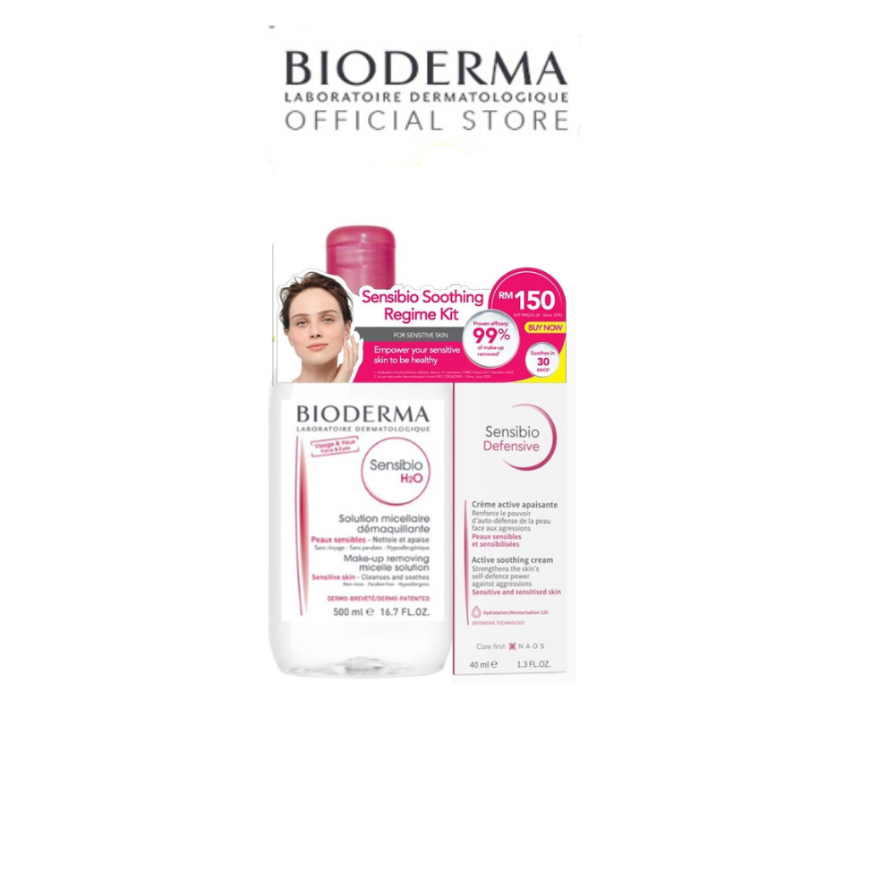 Bioderma Official Sensibio Store Soothing Regime Kit