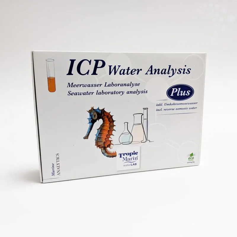 Tropic Marin ICP Water Analysis PLUS Marine Aquarium Complete Lab Grade Water Test