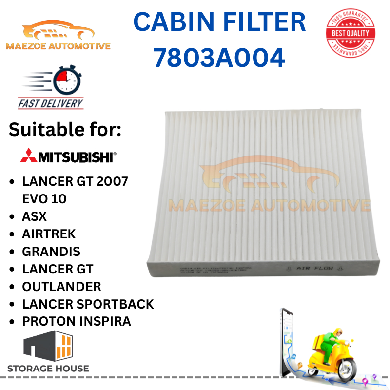 โปรตัน อินพิร่า / มิท. LANCER 07 / ASX / OUTLANDER CABIN AIR FILTER 7803A004