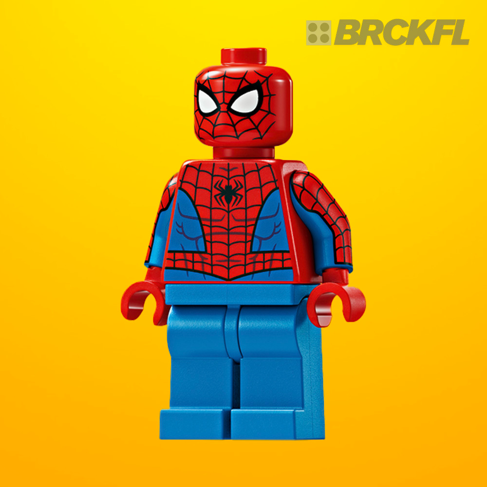 LEGO Minifigure [MFG] (Marvel) Spider-Man - แขนสีน้ําเงินพิมพ์ลาย ขาธรรมดา [SH684]