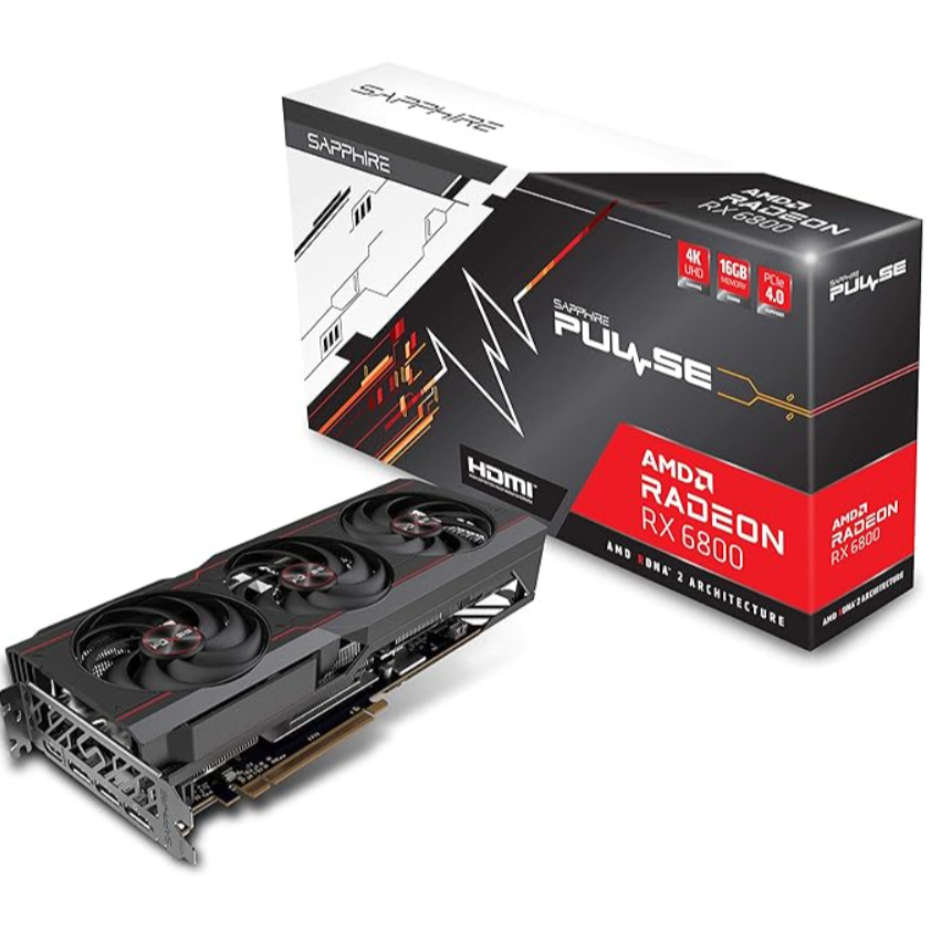 กราฟิกการ์ดมือสอง (GPU) AMD RADEON GPU RX6800 / RX6700XT