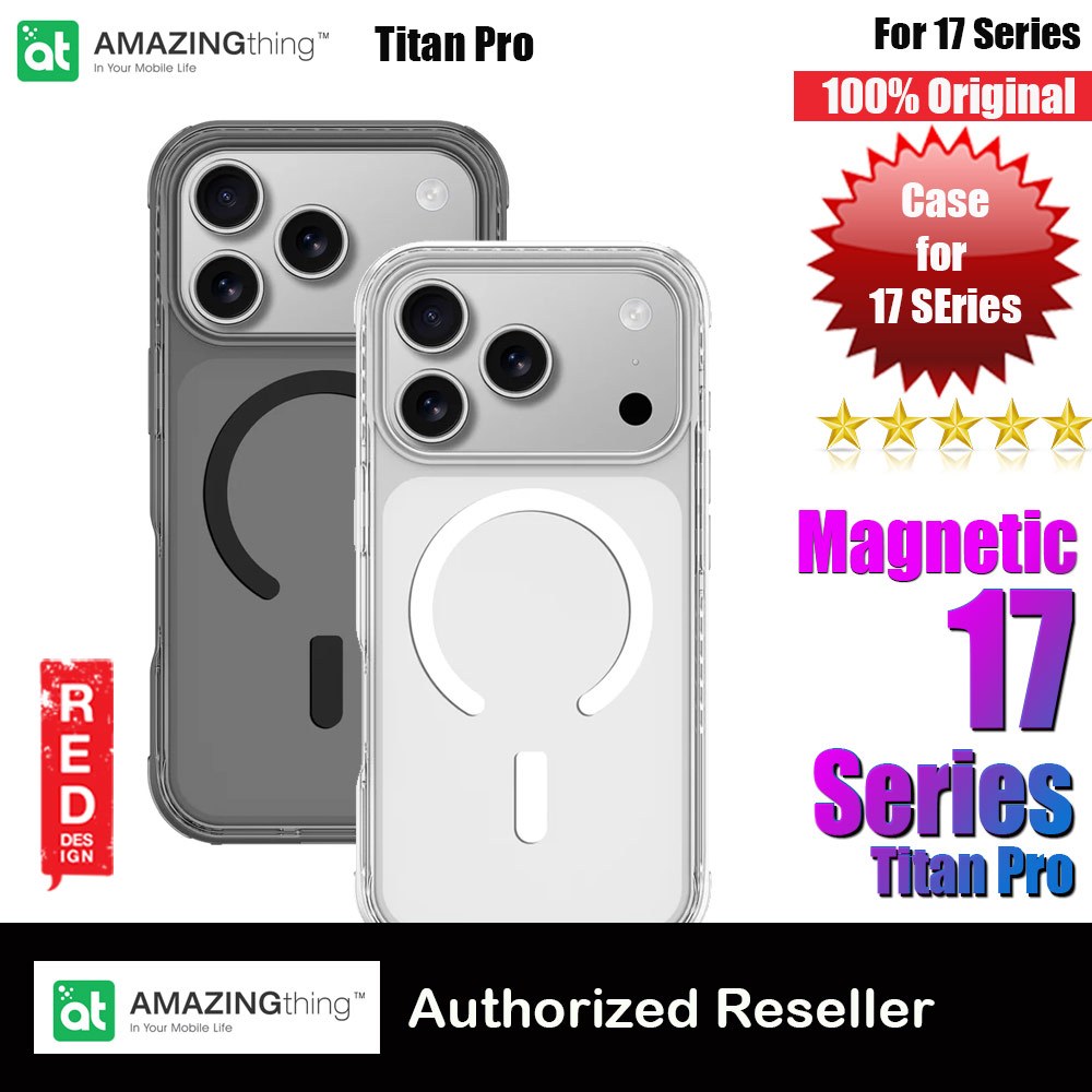 Amazingthing สําหรับ 17 Pro Max 17 Pro 17 AIrTitan Pro Magnetic Drop Protection Case สําหรับ iPhone 