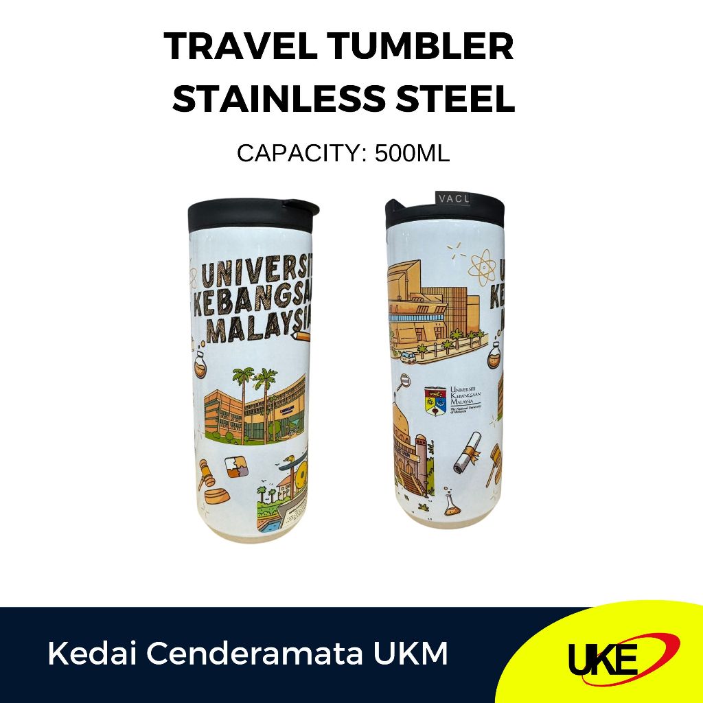 Thumbler พร้อมโลโก้ UKM