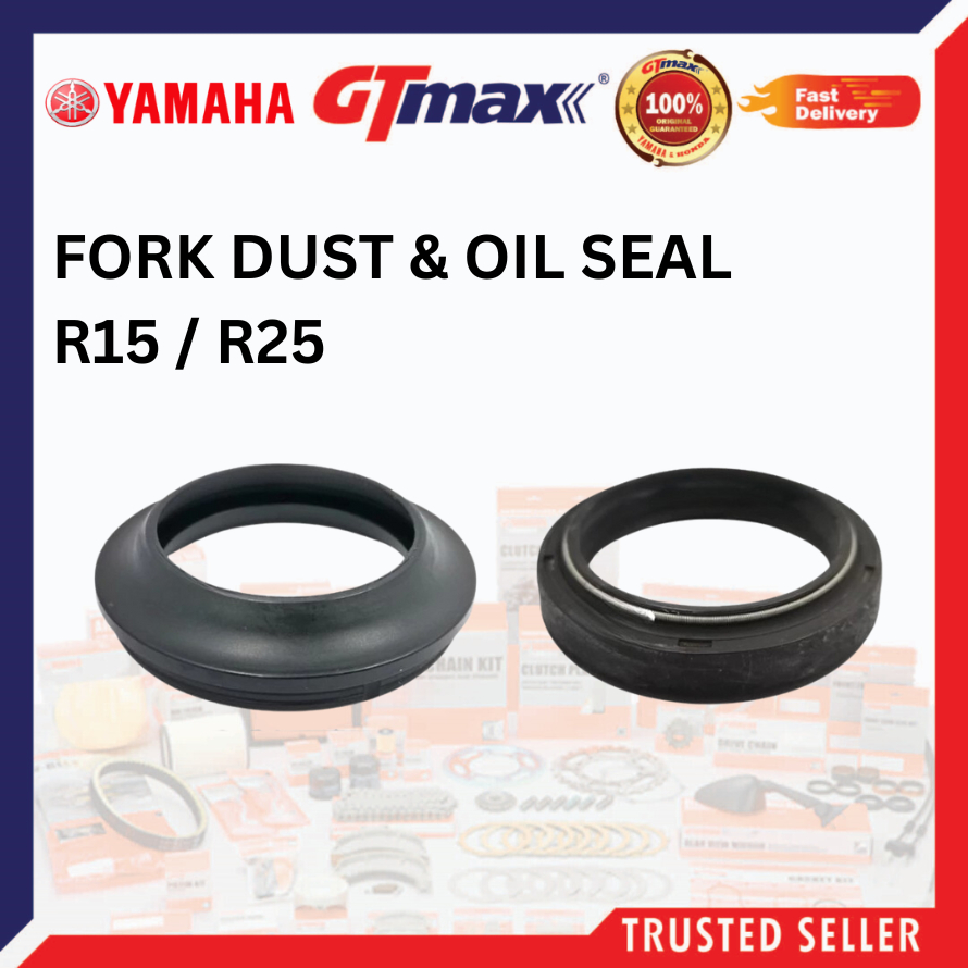 R15 V3 R25 V1 V2 FORK ซีลน้ํามัน FORK DUST SEAL DIJAMIN YAMAHA-45P-F3144-00 45P-F3345-00 BK6-F3145 B