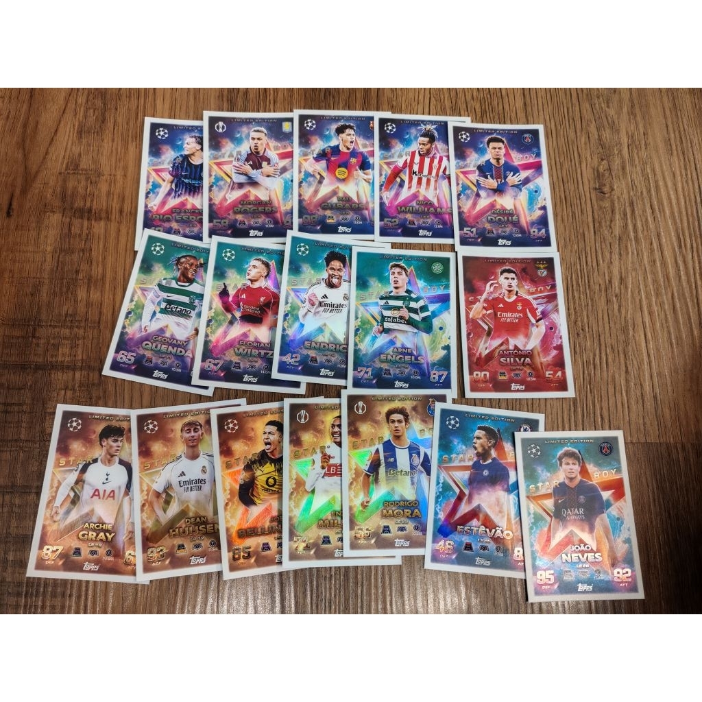 การ์ด Topps Match Attax UCL 2025/26 Limited Edition