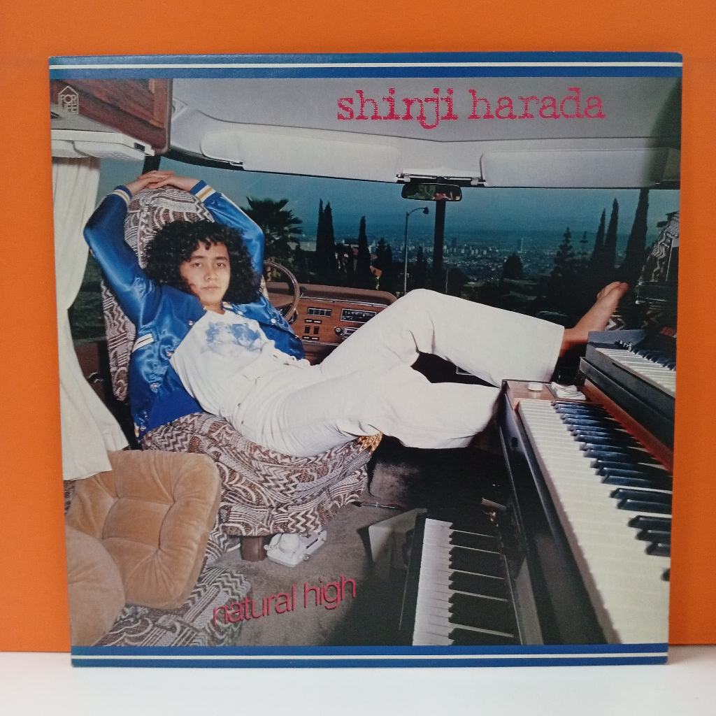 RR29-22 LP TERPAKAI [ SHINJI HARADE - NATURAL HIGH ] LP มือสอง < G >