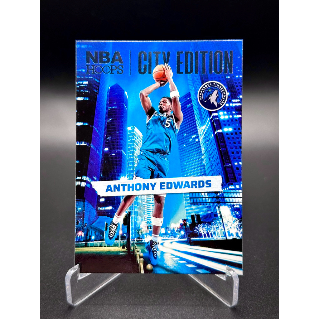 การ์ด Panini Nba 24-25 Nba Hoops Anthony Edwards City Edition