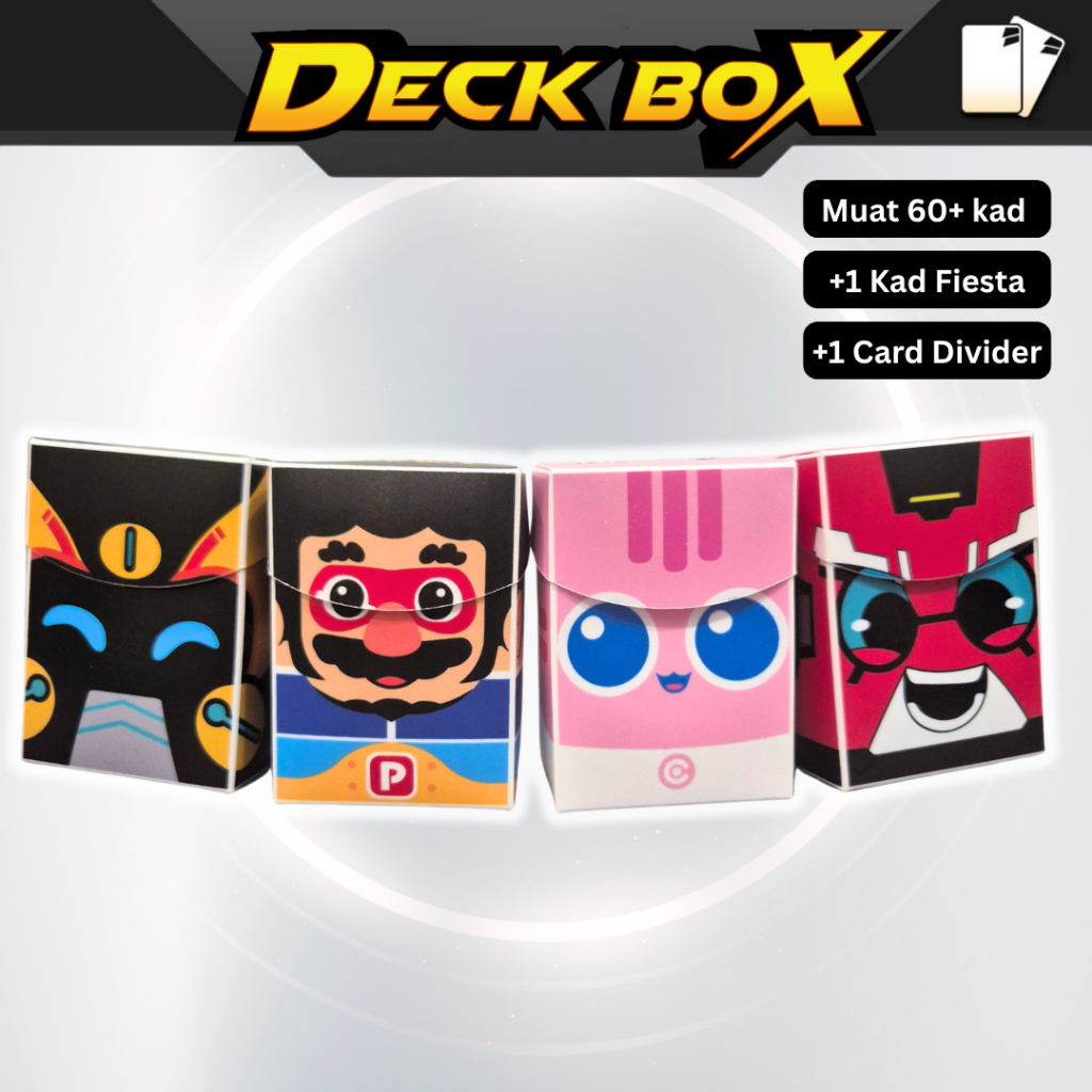 Deck Box Powersphera Mechabot Ochobot - MONSTA Galaxy Card Games